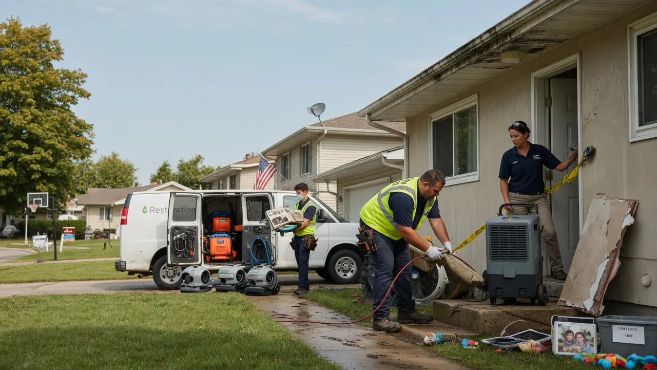Water Damage Restoration in Fountain City, IN near me